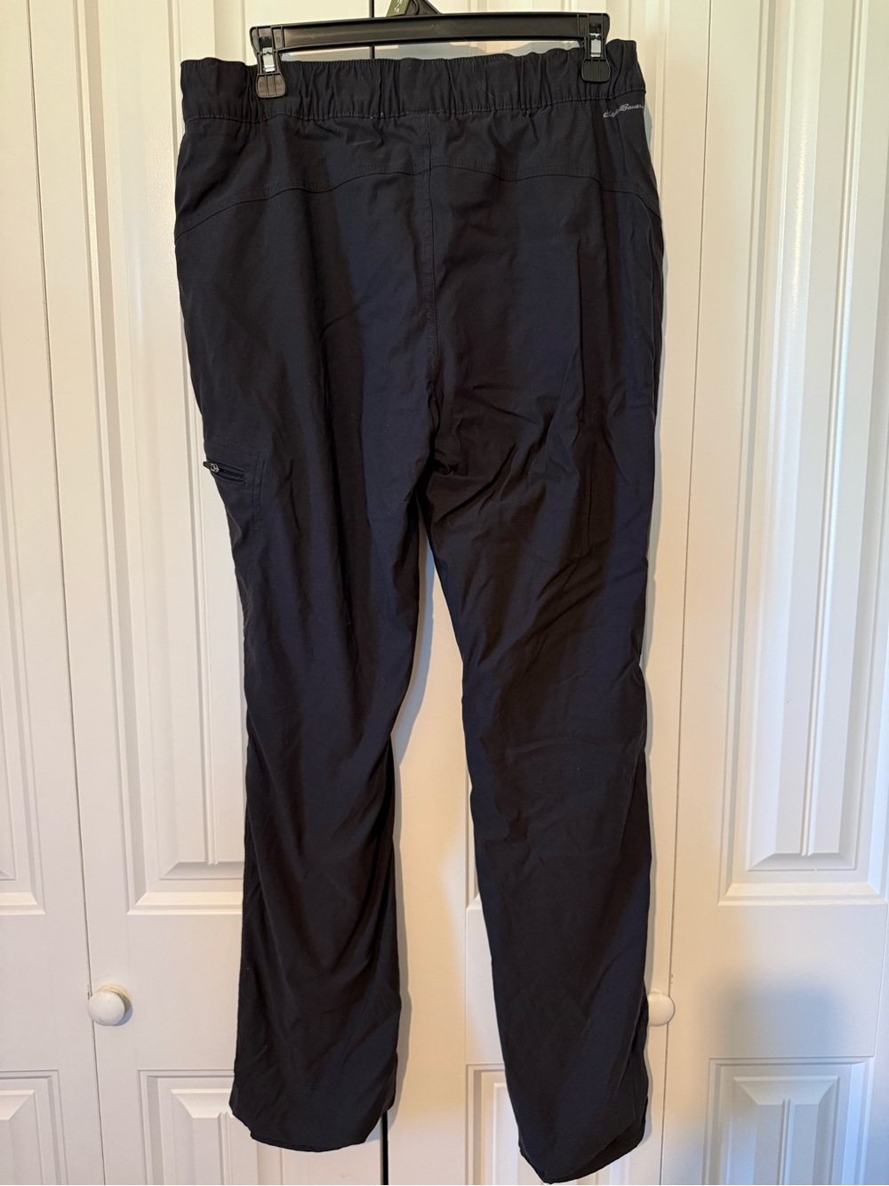Eddie Bauer Black Women's Fleece Lined Pants - Picture 5 of 8
